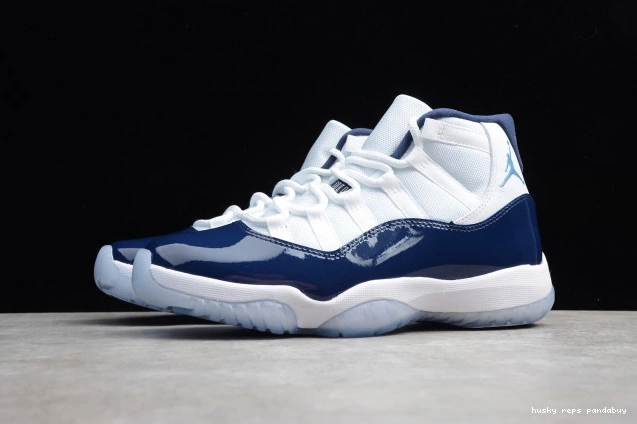 Rep Husky 378037-123 Retro Jordan Midnight Air 11 Navy 0809